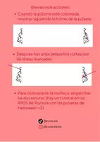 Vista previa - Manualidades / Dibujos para colorear - Pulseras de Navidad (en inglés) - página 1