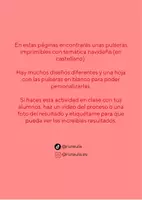 Vista previa - Manualidades / Dibujos para colorear - Pulseras de Navidad (en castellano) - página 2