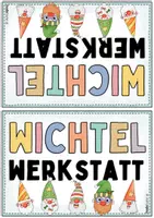Vorschau - Poster - Winterwerkstatt, Weihnachtswerkstatt & Wichtelwerkstatt / Schilder - Seite 2
