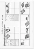 Aperçu - Feuilles d'exercices - Tableaux à double entrée (maternelle, CP, inclusion) - Page 2