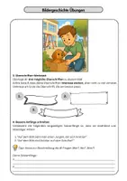 Vorschau - Arbeitsblätter - Bildergeschichte Schritt für Schritt – Übungen | Deutsch | Klasse 5 - Seite 2