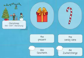 Vorschau - Spiele - Christmas/Winter | Weihnachten/Winter | Englisch | Materialpaket - Seite 2