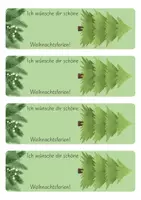 Vorschau - Anderer Materialtyp - Feriengruß Feriengeschenk Grußkärtchen für Kinder/Kolleg*innen - Weihnachtsferien - Seite 3