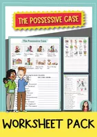 Vorschau - Arbeitsblätter - The Possessive Case – Englisch Arbeitsblätter Paket - Deckblatt