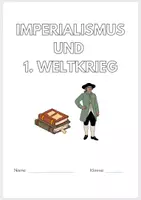 Vorschau - Arbeitsblätter - Imperialismus und 1. Weltkrieg, zum Schulbuch Zeitreise 7/8 - Deckblatt