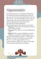 Vorschau - Arbeitsblätter - Merkmale von Argumentationen - Merkmale, Aufgaben und Lösungen - Seite 3