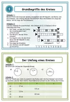 Vorschau - Arbeitsblätter - Lerntheke: Kreis - Umfang und Flächeninhalt - Seite 2