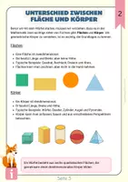 Vorschau - Stationenlernen - Der Würfel Kl. 3–6 Würfelnetze • Zahlenwürfel • Würfelgebäude • Einheitswürfel • Schrägbild - Seite 2