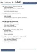 Vorschau - Arbeitsblätter - Die Erfindung der Schrift - Leicht Erklärt - Seite 3