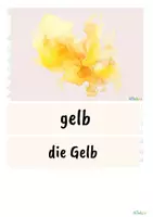 Vorschau - Bildkarten - Wortschatzerweiterung - Lernkarten - Farben - Seite 2