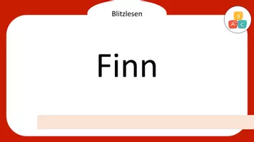Vorschau - Präsentationen/Tafelbilder - Klasse 1 - Blitzlesen Präsentation Buchstabe: F - Seite 2