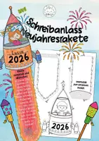 Vorschau - Arbeitsblätter - Neujahrsrakete 2026 | Schreibanlass I Neujahr | Silvester - Deckblatt