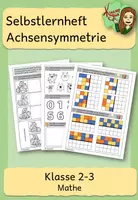 Vorschau - Arbeitsblätter - Selbstlernheft Achsensymmetrie - Deckblatt