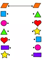 Vorschau - Arbeitsblätter - Farben und Formen spielerisch lernen – 5 Arbeitsblätter - Seite 2