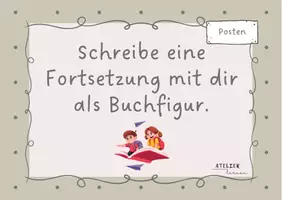 Vorschau - Stationenlernen - Kartenset Postenlauf Buchaktivitäten - Seite 3