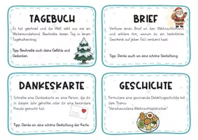 Vorschau - Stundenentwürfe - Kreative Schreibanlässe zum Thema Winter, Weihnachten und Silvester - Seite 2