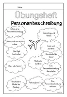 Vorschau - Arbeitsblätter - Personenbeschreibung Übungsheft - Deutsch Klasse 3 und 4 - Seite 2