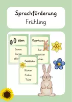 Vorschau - Spiele - Sprachförderung "Sag es nicht": Frühling/ Ostern - Deckblatt