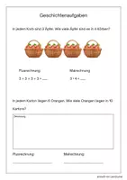 Vorschau - Arbeitsblätter - von der Plus- zur Malrechnung mit coolen Auflockerungsübungen - Seite 2