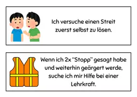 Vorschau - Poster - Stopp Regel Visualisierung - Verhalten in Streit und Konflikten - Seite 3