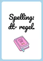 Voorbeeld - Spelling: dt-regel - Pagina 1