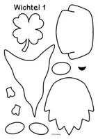 Vorschau - Arbeitsblätter - 4x Bastelideen im Neuen Jahr 2026 - Neujahrs Kunst Materialpaket - Seite 1