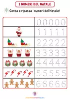 anteprima - Esercizi - 10 Schede Didattiche Natalizie di Matematica🎄 - Pagina 1