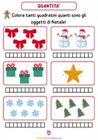 anteprima - Esercizi - 10 Schede Didattiche Natalizie di Matematica🎄 - Pagina 3