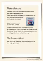 Vorschau - Mal- und Bastelvorlagen - Schokolinsen Weihnachtsferiengruß für Schulkinder oder Kolleg*innen - Seite 3