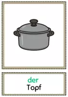 Vorschau - Fördermaterial/Inklusion - IN DER KÜCHE (Bild- und Wortkarten DAF/DAZ) - Seite 2