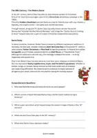 Vorschau - Arbeitsblätter - The Origin and History of Santa Claus - Text and Exercises - Seite 1