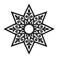 Vorschau - Mal- und Bastelvorlagen - Sterne malen und basteln - Seite 1