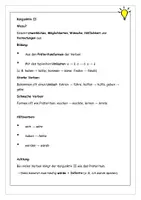 Vorschau - Arbeitsblätter - Konjunktiv 2 würde-Form Merkblatt Aufgaben Lösung - Seite 1