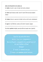 Vorschau - Arbeitsblätter - Konjunktiv 2 würde-Form Merkblatt Aufgaben Lösung - Seite 3
