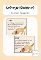 Vorschau - Anderer Materialtyp - Ordnungswachhund - Classroom Management - Deckblatt