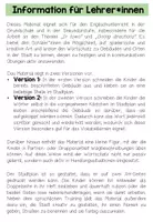 Vorschau - Arbeitsblätter - Welcome to my town! - Vocabulary Craftivity - Seite 2