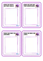 Vista previa - Unidades / Secuencias / Situaciones de Aprendizaje - PACK 400 MINI RETOS COGNITIVOS Y DEL LENGUAJE - página 2