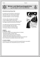 Vorschau - Arbeitsblätter - Georg Trakl: Winterdämmerung | Wintergedichte analysieren |Expressionismus, Bildsprache, Deutung + kreative Aufgabe & Lösungen (AFB I–III) – Deutsch 9./10. Klasse ZP10 Vorbereitung - Seite 3