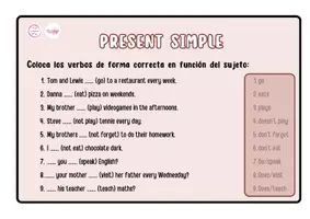 Vorschau - Arbeitsblätter - English - Zeitformen - Seite 3