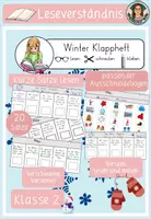 Vorschau - Arbeitsblätter - Materialpaket - Klapphefte 4 Jahreszeiten Klasse 2 - Seite 1