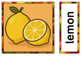 Vorschau - Bildkarten - Flashcards/Bildkarten "Fruit" (Englisch) - Seite 2