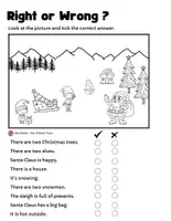 Aperçu - Feuilles d'exercices - Christmas Booklet - Activités de Noël Anglais Collège - Page 1