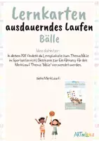 Vorschau - Stundenentwürfe - Vokabelkarten Bälle - Seite 1