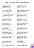 anteprima - Esercizi - Analisi Logica 2 - il Soggetto - Pagina 1