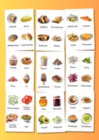Vorschau - Bildkarten - Lebensmittel-Bildkarten für Kita & Grundschule – Wortschatz, Ernährung & Sprachförderung - Seite 2
