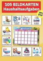 Vorschau - Bildkarten - Haushaltsaufgaben für Kinder – 105 Bildkarten & Wochenplan zur Förderung von Selbstständigkeit - Deckblatt