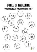 anteprima - Esercizi - PRESENTAZIONE BOLLE DI TABELLINE - Pagina 2