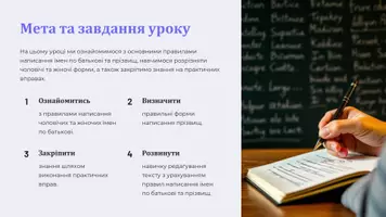 Попередній перегляд - Написання чоловічих і жіночих імен по батькові, прізвищ - Сторінка 1