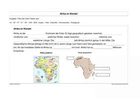 Vorschau - Stundenentwürfe - Afrika - Geografie - Seite 2