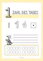 Vorschau - Stationenlernen - Die Zahl des Tages – Zahlenheft für den Mathestart 1-10 - Seite 2